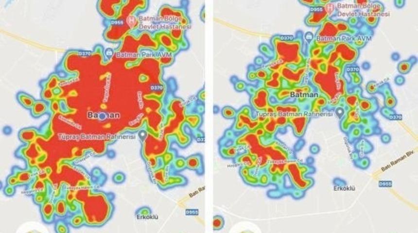 Batman'da harita kırmızıya döndü! Testlerin yarısı pozitif çıkıyor