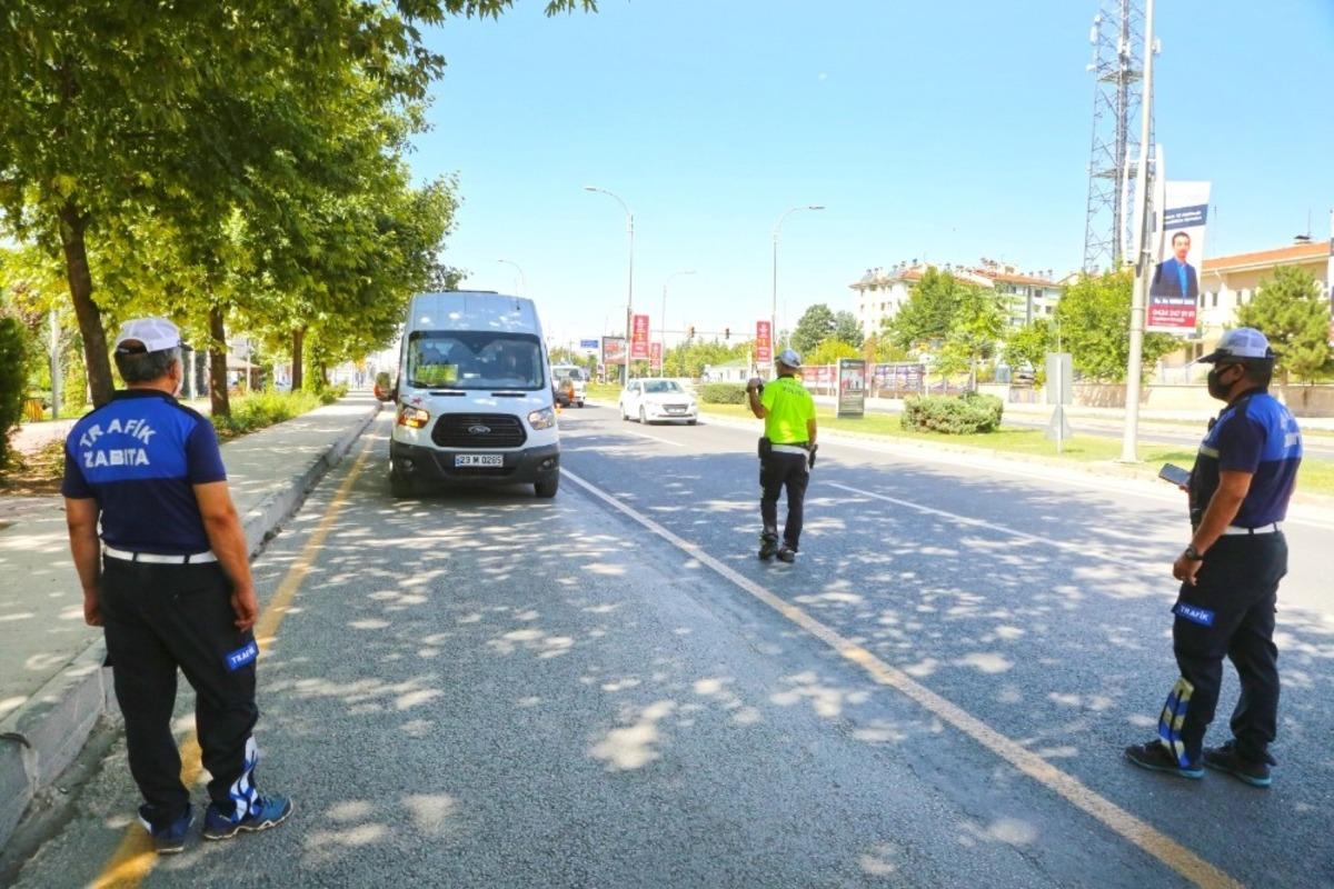 Elazığ&rsquo;da minib&uuml;s ve otob&uuml;sler denetlendi