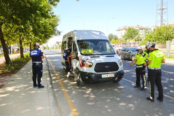 Elazığ’da minibüs ve otobüsler denetlendi G4