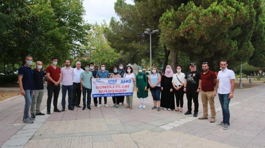 AFAD gönüllüleri bir araya geldi