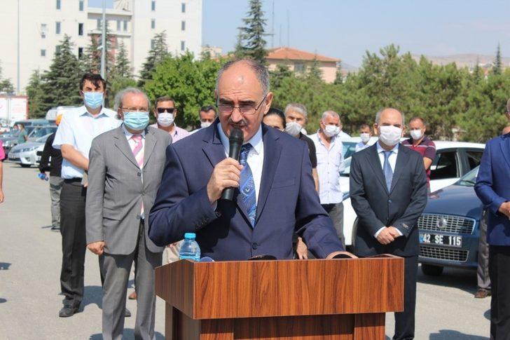 Konya’da kamu araçları İl Sağlık Müdürlüğüne tahsis edildi G3