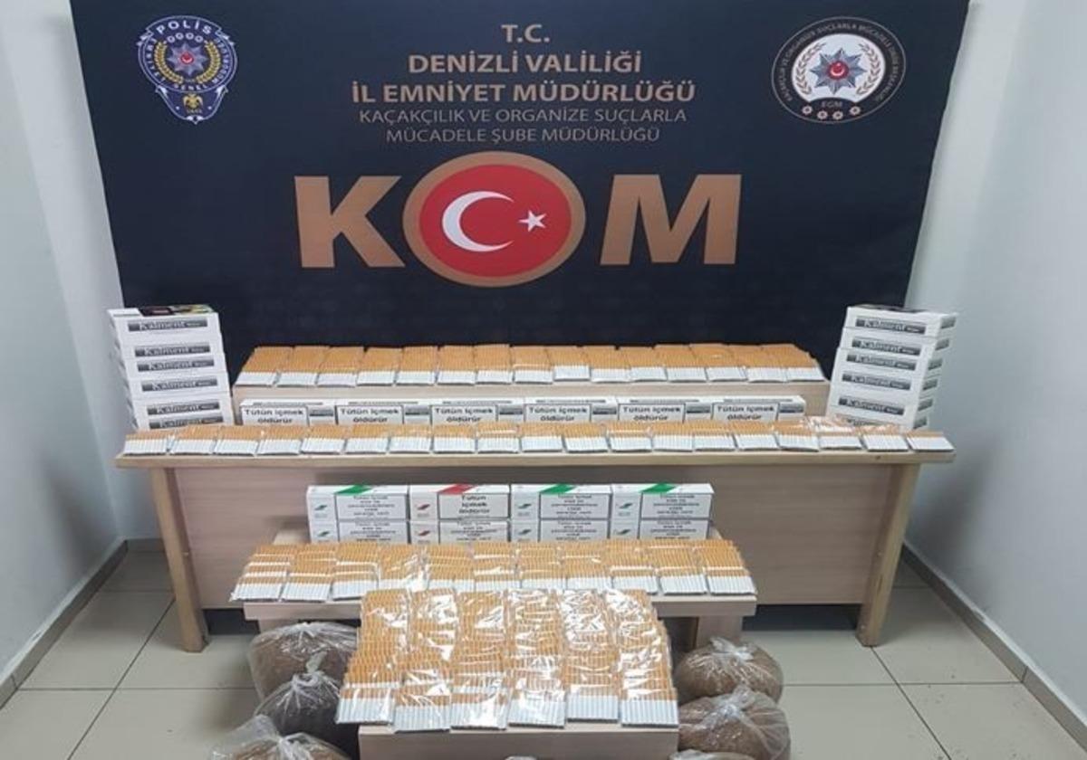 Denizli&rsquo;de ka&ccedil;ak&ccedil;ılara y&ouml;nelik operasyon: 5 g&ouml;zaltı