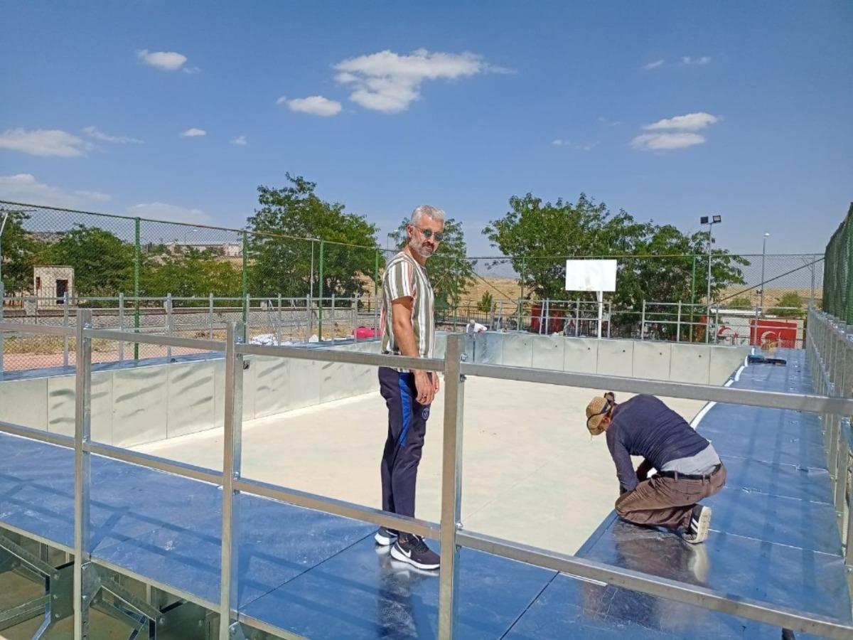 Dicle&rsquo;ye portatif y&uuml;zme havuzu yapılıyor