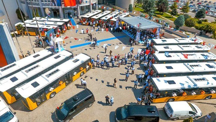 Malatya Büyükşehir toplu taşıma araç filosunu 15 yeni otobüsle güçlendirdi G1
