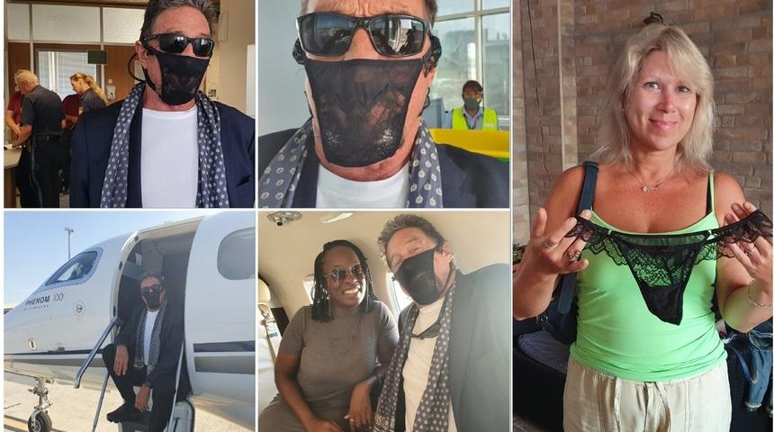 John McAfee, kadın iç çamaşırını maske yapıp takınca gözaltına alındı