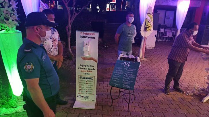 Terme’de düğünlere korona denetimi G3