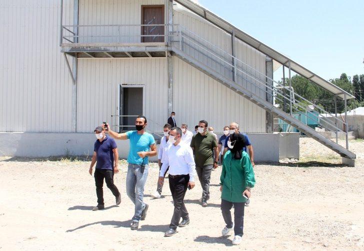 Genel Sekreter Türkman Erciş ilçesinde incelemelerde bulundu G1