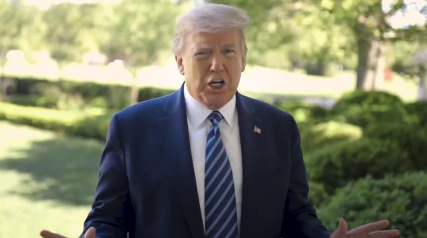 Trump&rsquo;tan 'İkinci D&uuml;nya Savaşı' gafı... Sosyal medyanın diline d&uuml;şt&uuml;