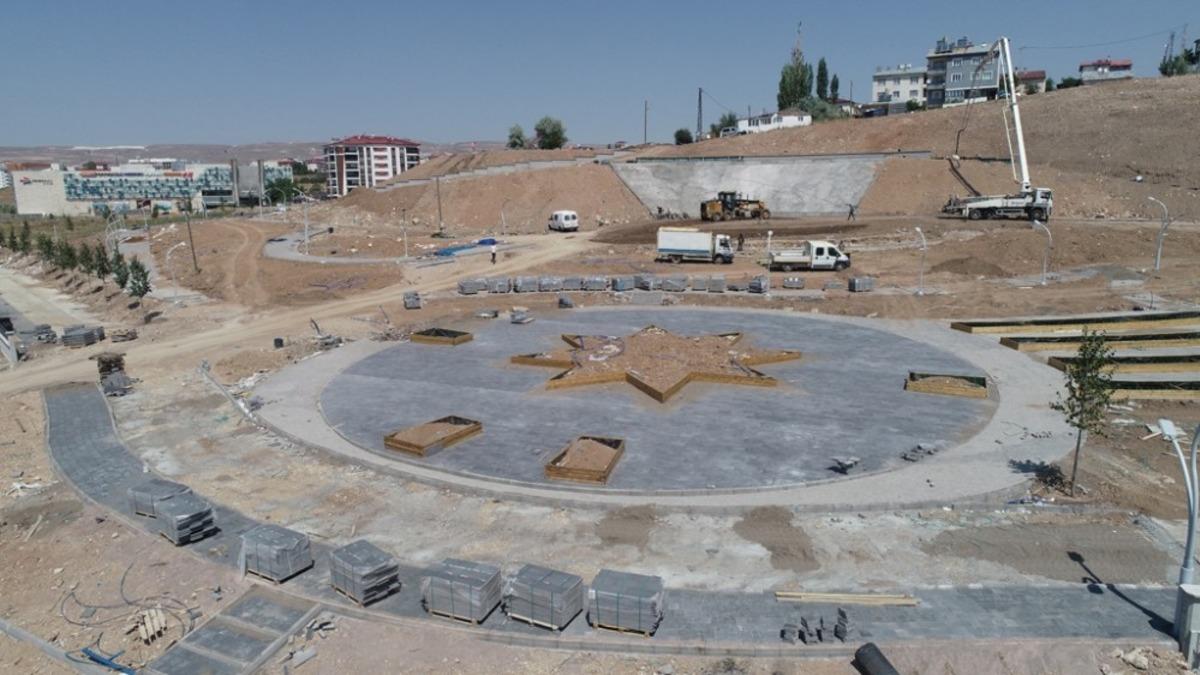 Şehit Savcı Mehmet Selim Kiraz&rsquo;ın ismini taşıyan parkta yapım &ccedil;alışmaları devam ediyor