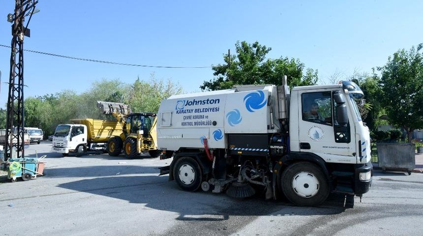 Karatay Belediyesi’nden sanayi sitelerine temizlik seferberliği