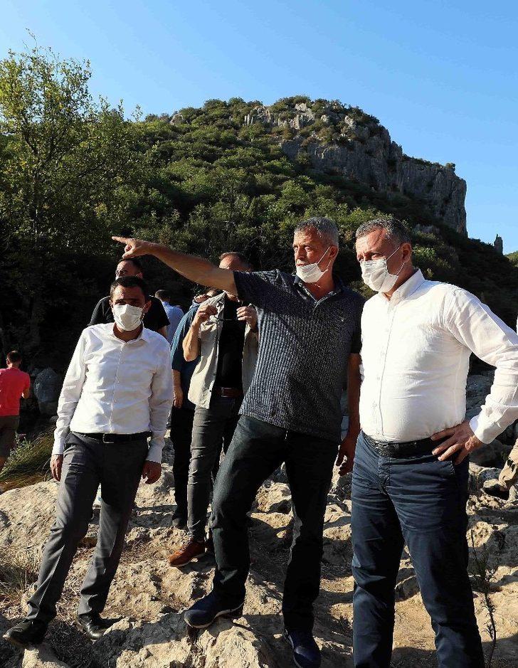 Başkan Büyükakın’dan Ballıkayalar Tabiat Parkı’nda inceleme G3