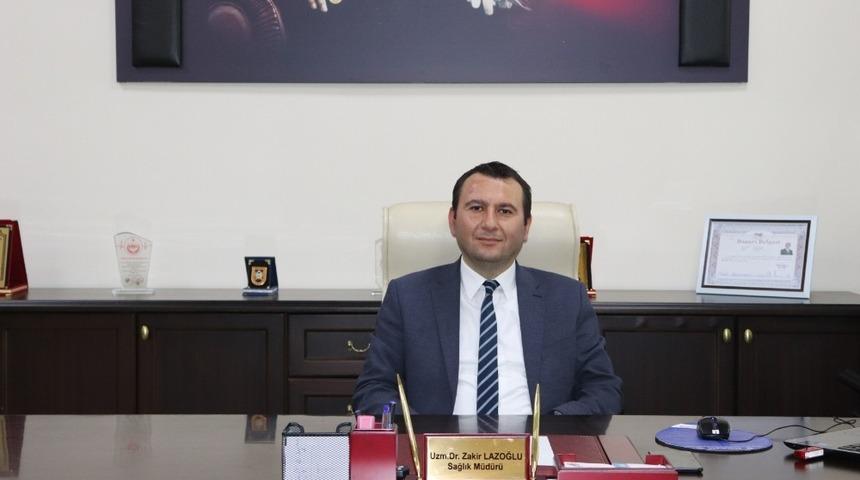 Kars İl Sağlık M&uuml;d&uuml;r&uuml; Lazoğlu&rsquo;ndan &lsquo;Doğru Maske Kullanımı&rsquo; uyarısı