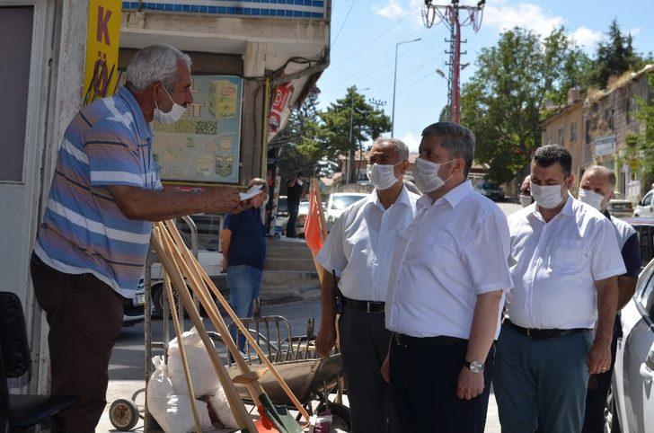 Kaymakam Şahin ve Başkan Altun’dan korona virüs denetimi G2
