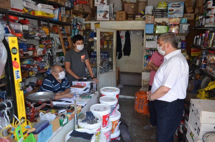 Kaymakam Şahin ve Başkan Altun’dan korona virüs denetimi G3