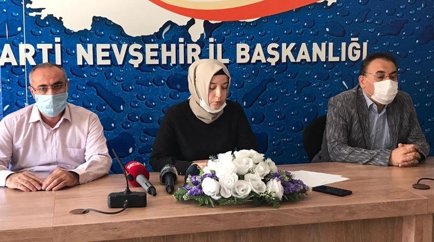 AK Parti Nevşehir Kadın Kolları Başkanlığı, Dilipak hakkında su&ccedil; duyurusunda bulundu