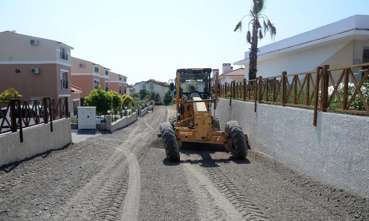 Başkan G&uuml;nel&rsquo;in yol yapım seferberliği devam ediyor