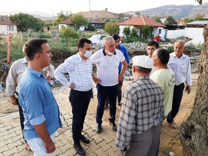 CHP’li vekiller sel felaketinden etkilenen Sarıgöl’de G1