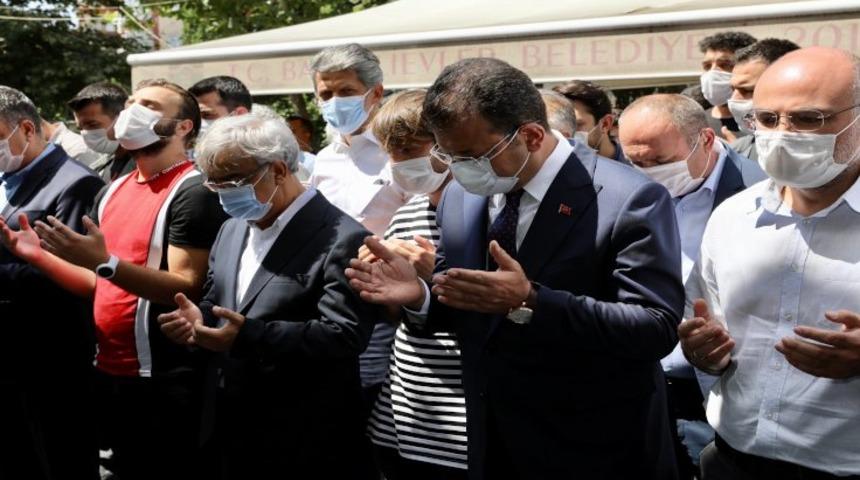 Ayşe Sancar'ın cenazesine İmamoğlu da katıldı