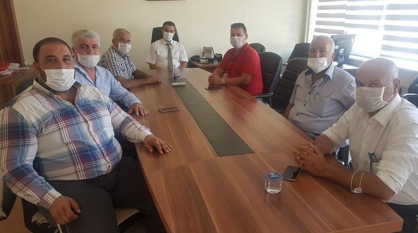 S&ouml;ke Ziraat Odası&rsquo;ndan Kaymakam Zeybek&rsquo;e ziyaret