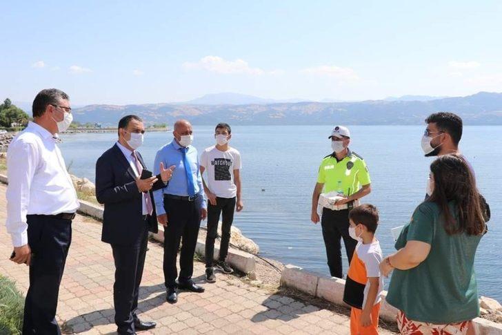 Isparta Eğirdir’de korona virüs denetimi G1