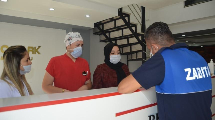 Ereğli&rsquo;de berber, kuaf&ouml;r ve g&uuml;zellik salonlarına denetleme