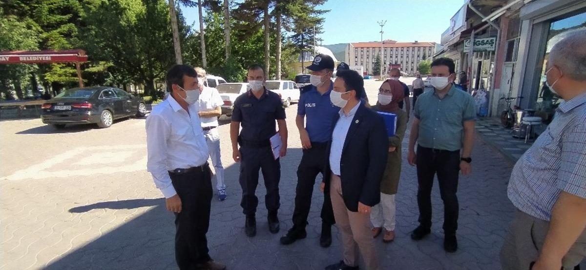 Daday&rsquo;da koronavir&uuml;s denetimi yapıldı