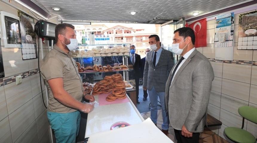 Vali Masatlı, korona vir&uuml;s denetimlerine katıldı