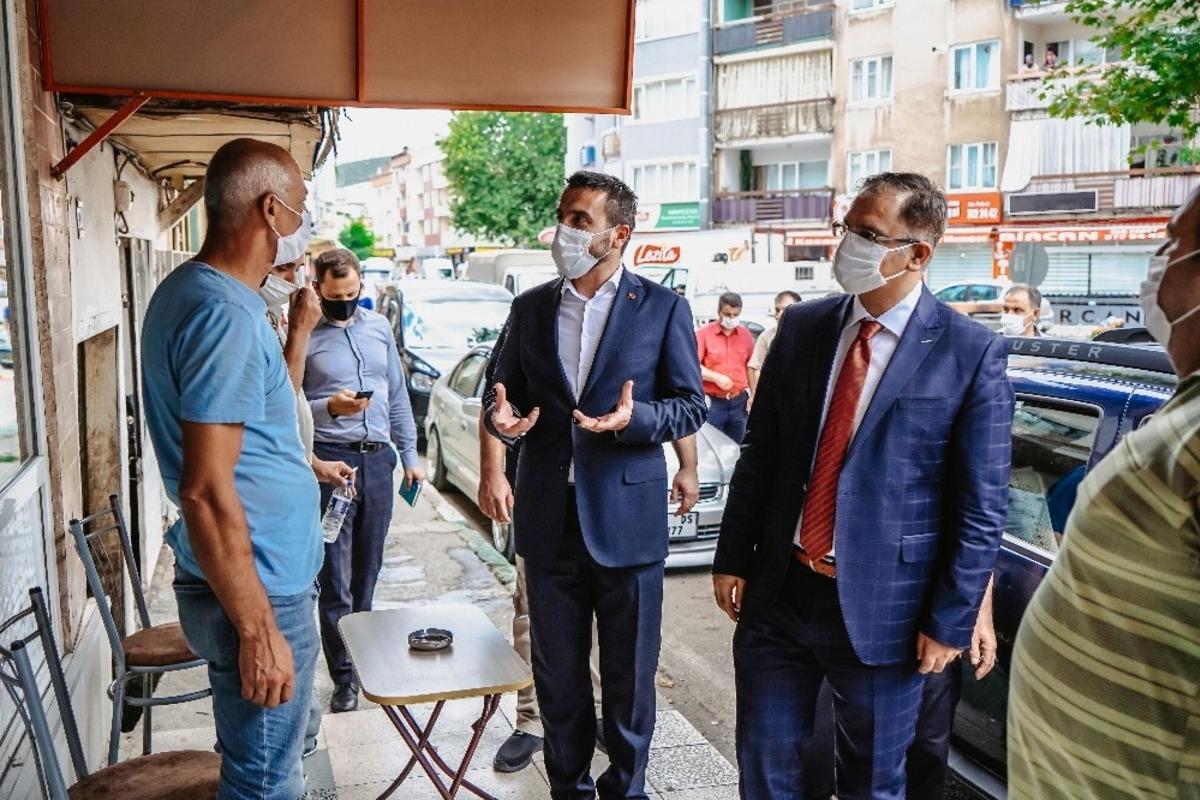 Kestel Belediye Başkanı Tanır&rsquo;dan korona vir&uuml;s denetimi