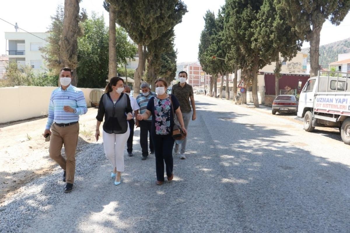 G&ouml;lmarmara Uğur Mumcu Caddesi yenilendi