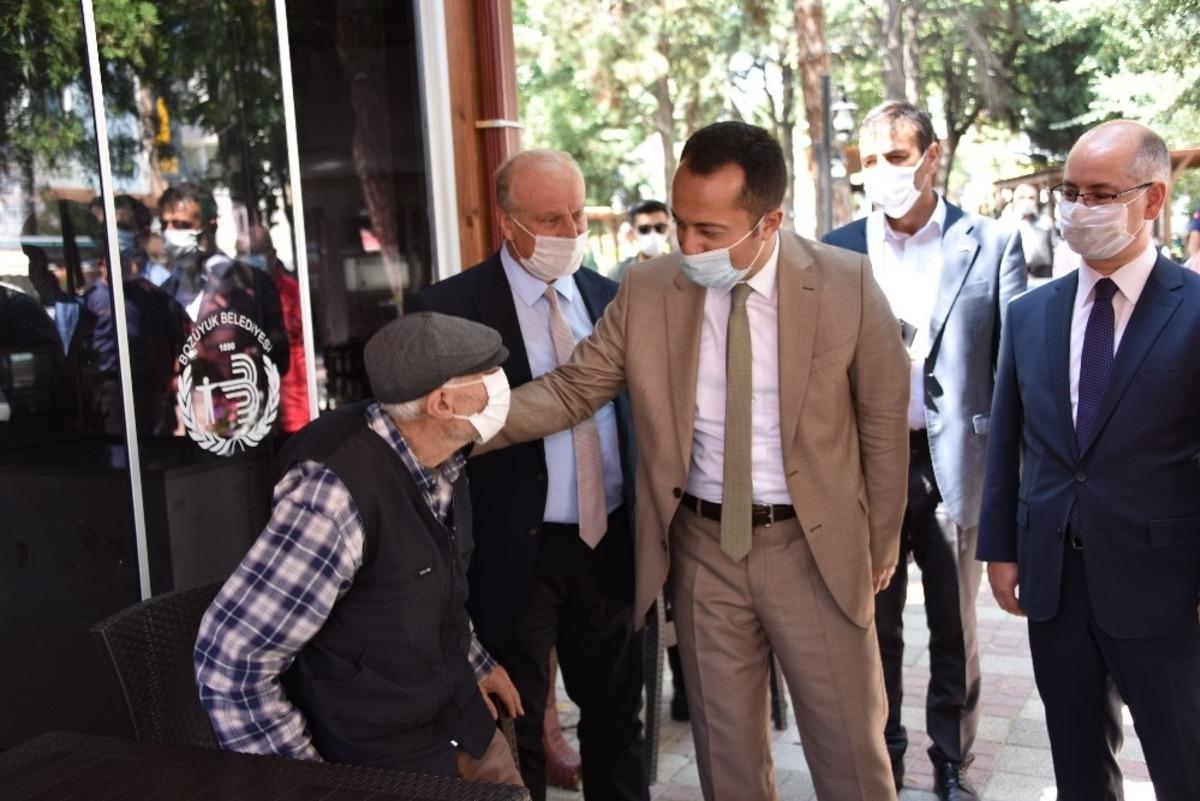 Vali Şent&uuml;rk&rsquo;ten korona denetimi