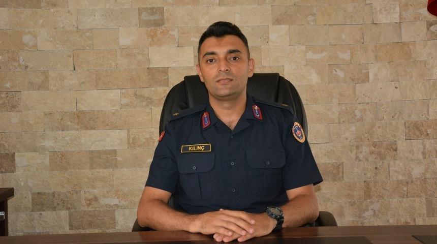 Korkuteli İlçe Jandarma Yeni Komutanı görevine başladı