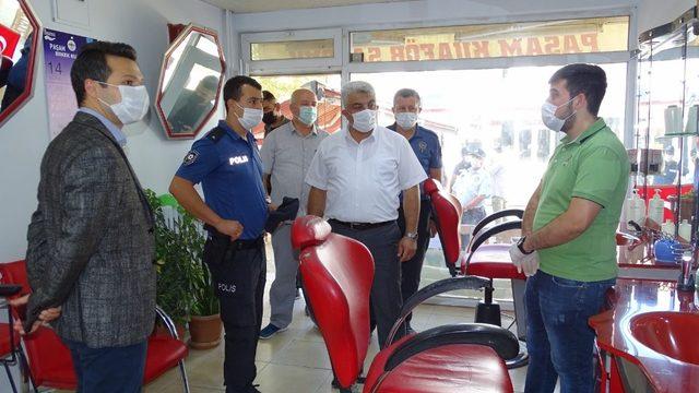 Hisarcık’ta Korona denetimi