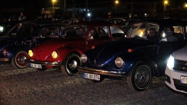 Tokat’ta arabalı sinemaya yoğun ilgi G4