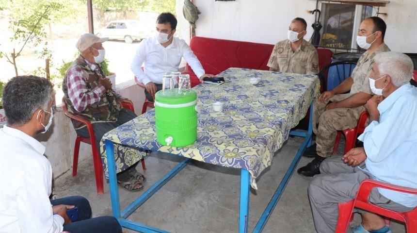 Kaymakam Soysal&rsquo;dan gazilere ziyaret