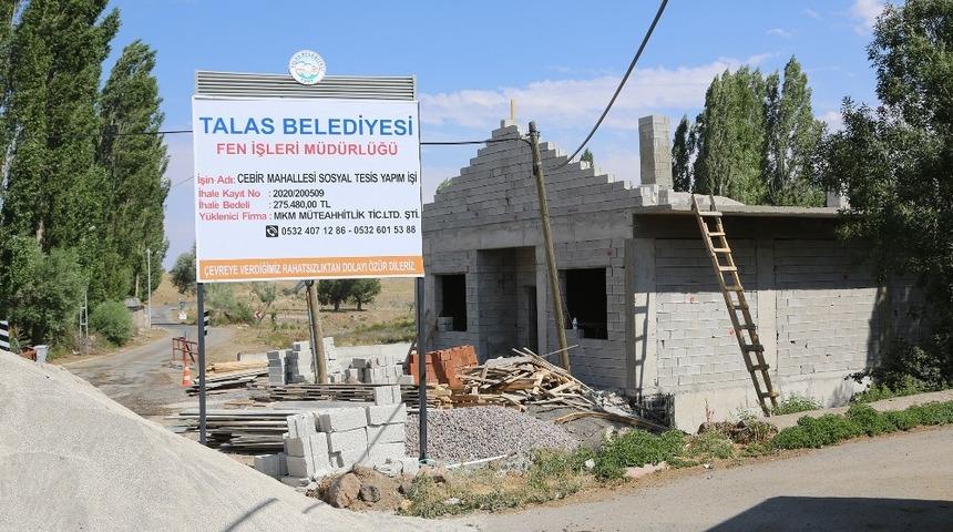 Kırsal mahallelerde sosyal tesis atağı