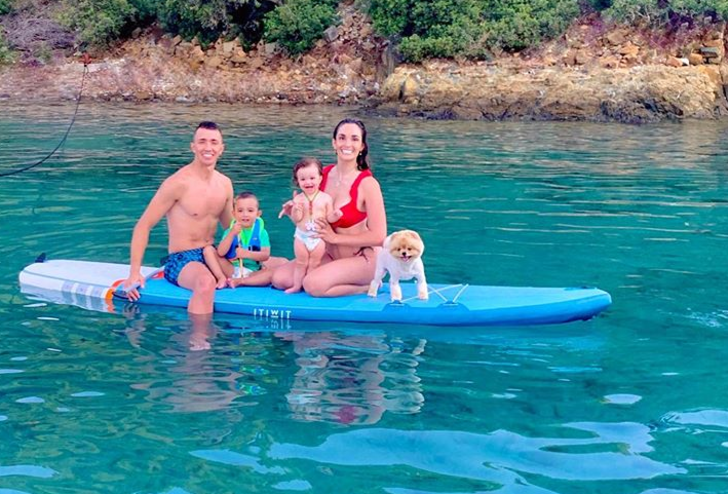 Muslera ve eşi Patricia Callero'dan tatil pozu G1