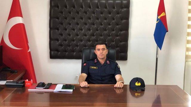 Emet İlçe Jandarma Komutanı görevine başladı