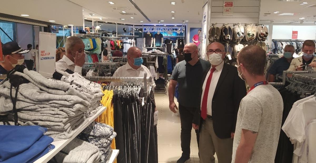 Kaymakam Y&uuml;ce&rsquo;den korona vir&uuml;s denetimi