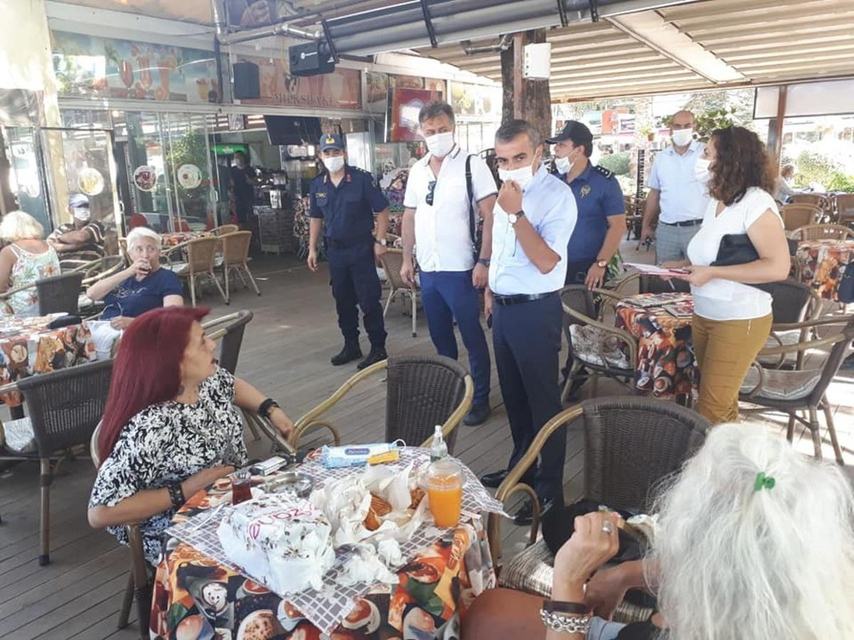 Erdek&rsquo;te g&uuml;n boyu korona denetimi