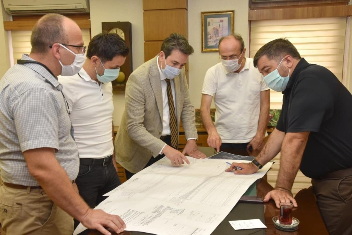 Aksu havzası projesi i&ccedil;in d&uuml;ğmeye basıldı