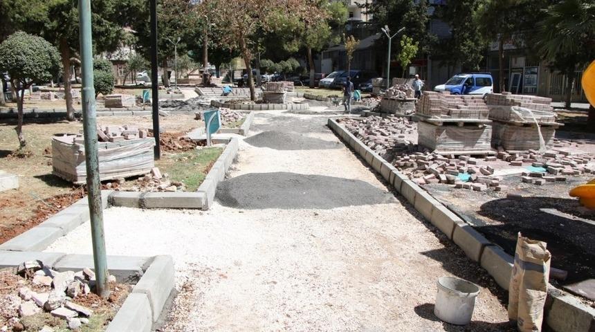 Haliliye’de yeni park çalışmaları sürüyor