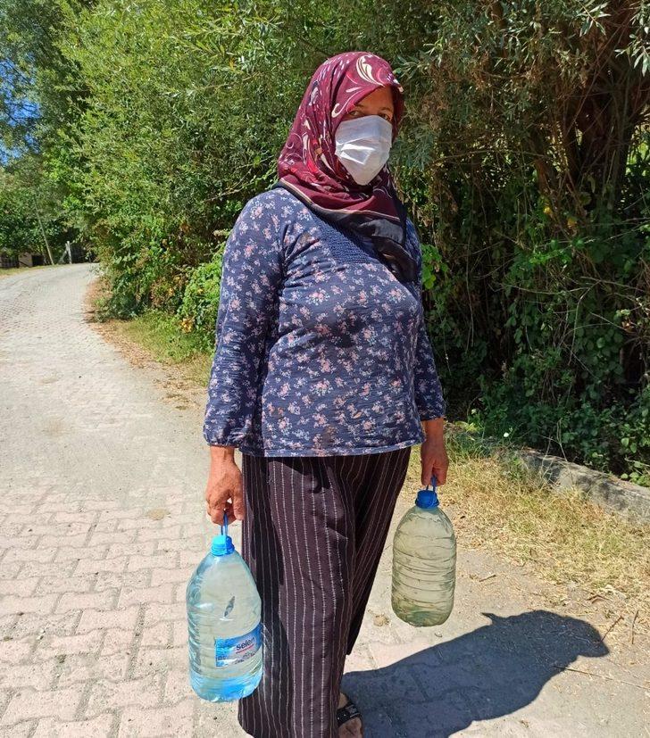 Serdaroğlu köyünde vatandaşlar taşıma su ile ihtiyacını gideriyor