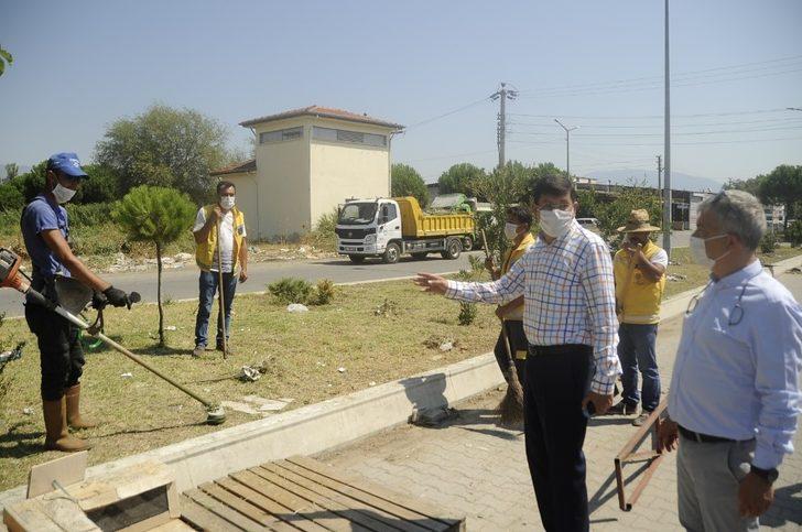 Nazilli sanayi bölgesinde kapsamlı temizlik çalışması başlatıldı G3