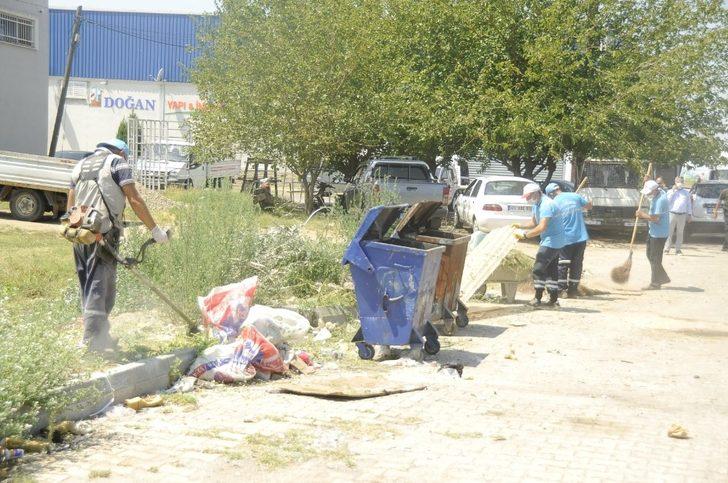 Nazilli sanayi bölgesinde kapsamlı temizlik çalışması başlatıldı G5