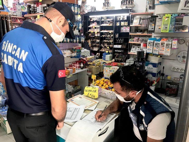 Sincan’da korona virüs denetimleri devam ediyor G2