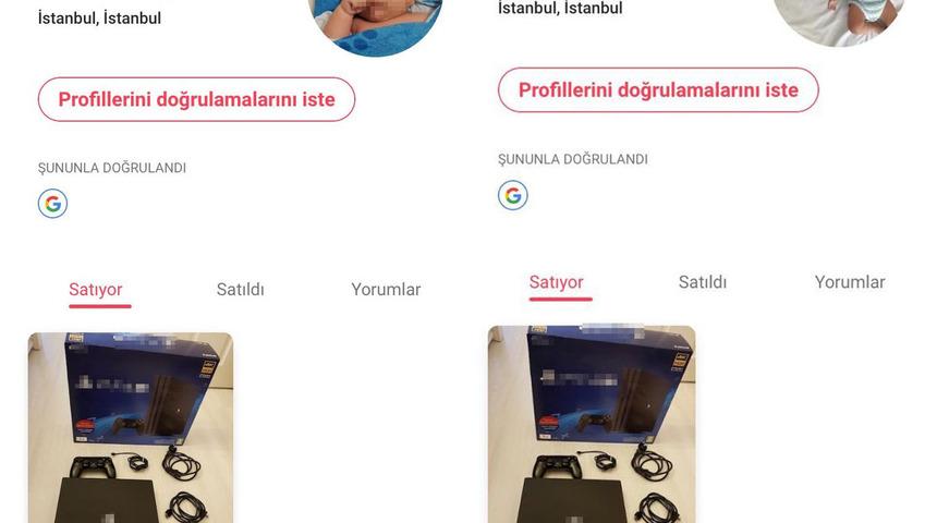 Letgo&rsquo;daki dolandırıcı şimdi de &lsquo;Bebek y&uuml;z&uuml;' kullandı