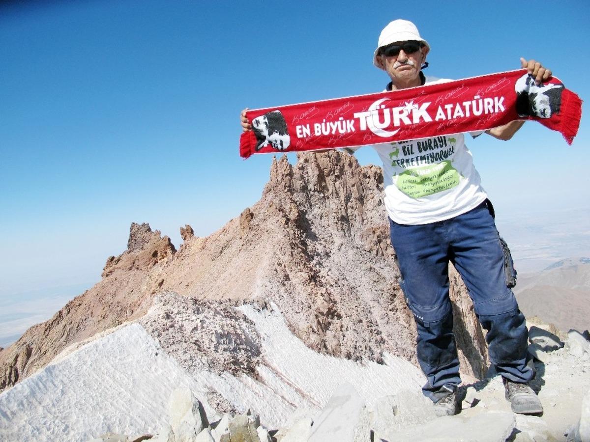 &rsquo;S&uuml;per Dede&rsquo; 74 yaşında 90 kez zirve yaptı