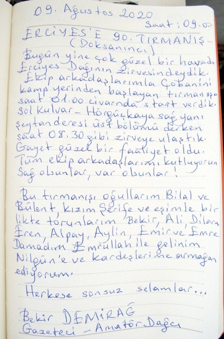 ’Süper Dede’ 74 yaşında 90 kez zirve yaptı G3