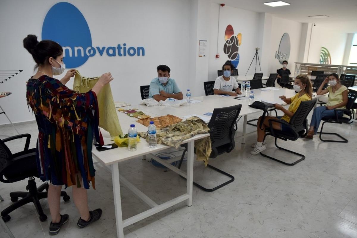 Doğal boyama tekniklerini &ouml;ğrendiler