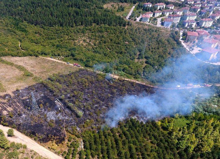 GÜNCELLEME - Düzce'de çıkan orman yangını söndürüldü G1